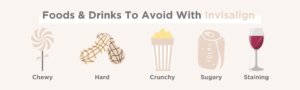 foods & drinks to avoid with Invisalign at Stafford dental practice